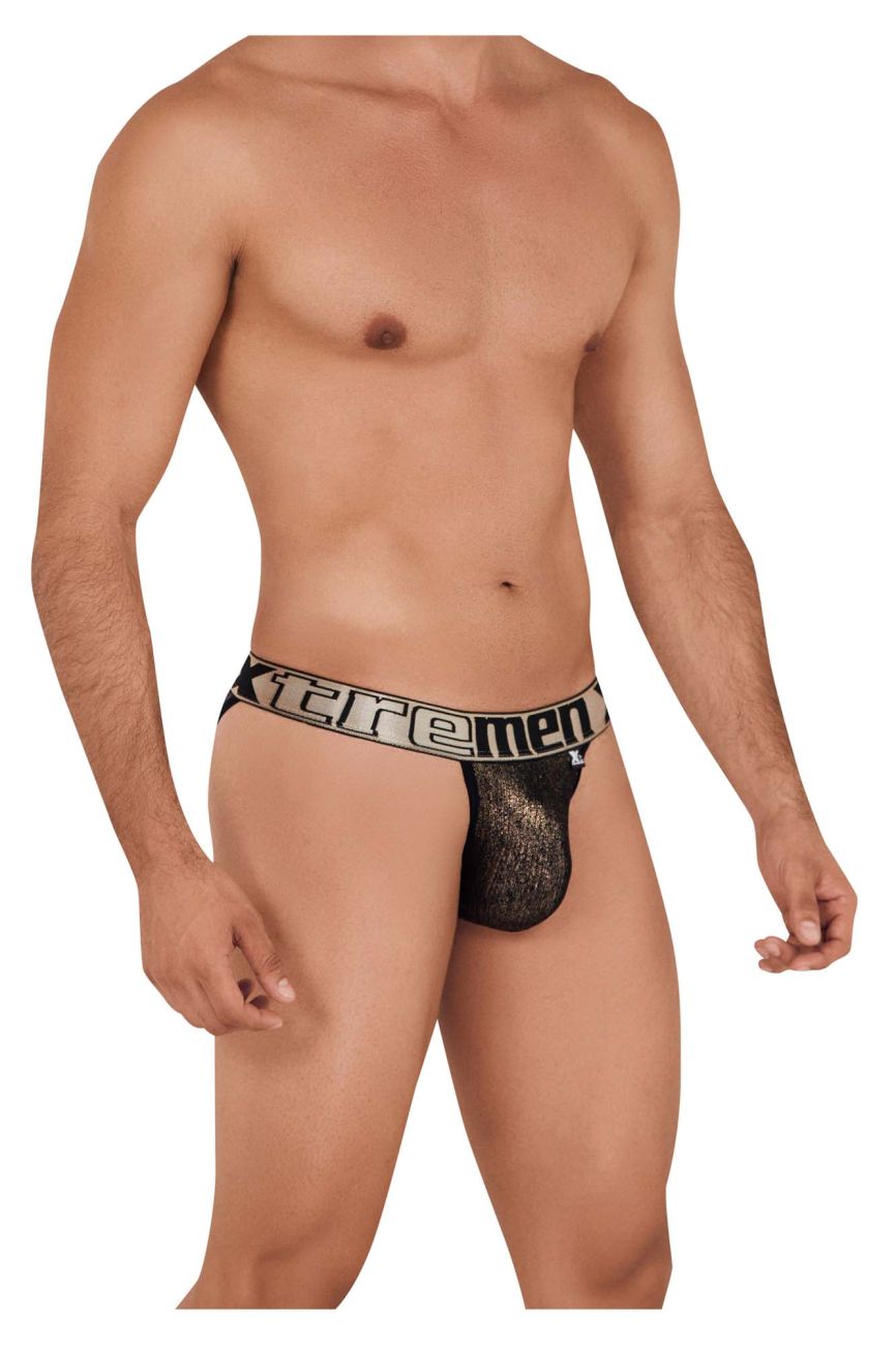 Xtremen Frice Microfiber Bikini in Black – men's briefs