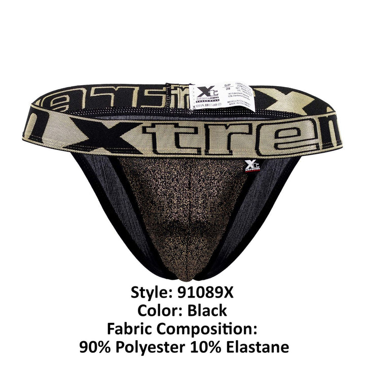 Xtremen Frice Microfiber Bikini in Black – men's briefs