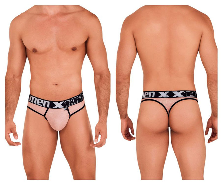 Xtremen Frice Microfiber Men's Thong in Pink – men's thongs