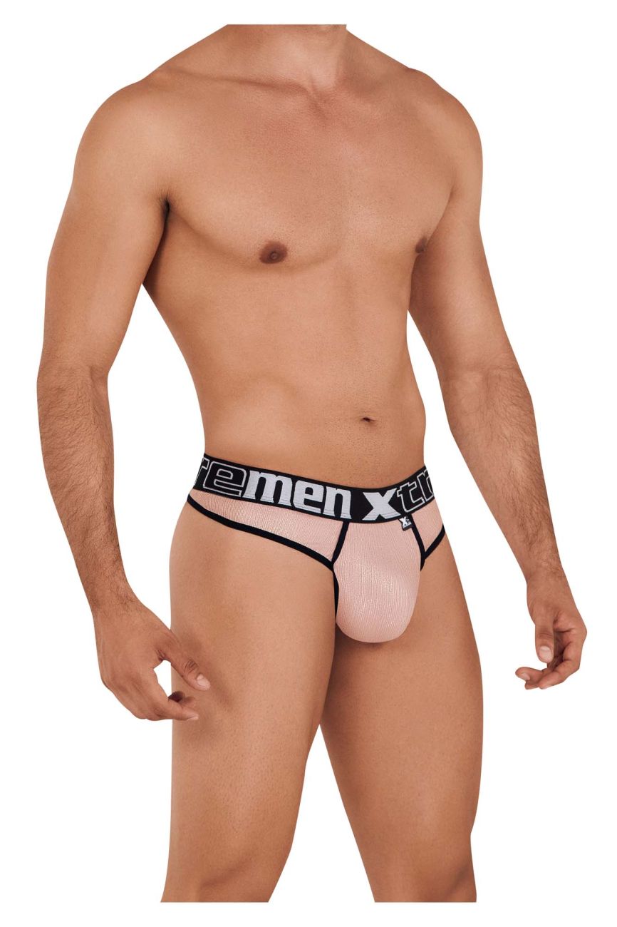 Xtremen Frice Microfiber Men's Thong in Pink – men's thongs