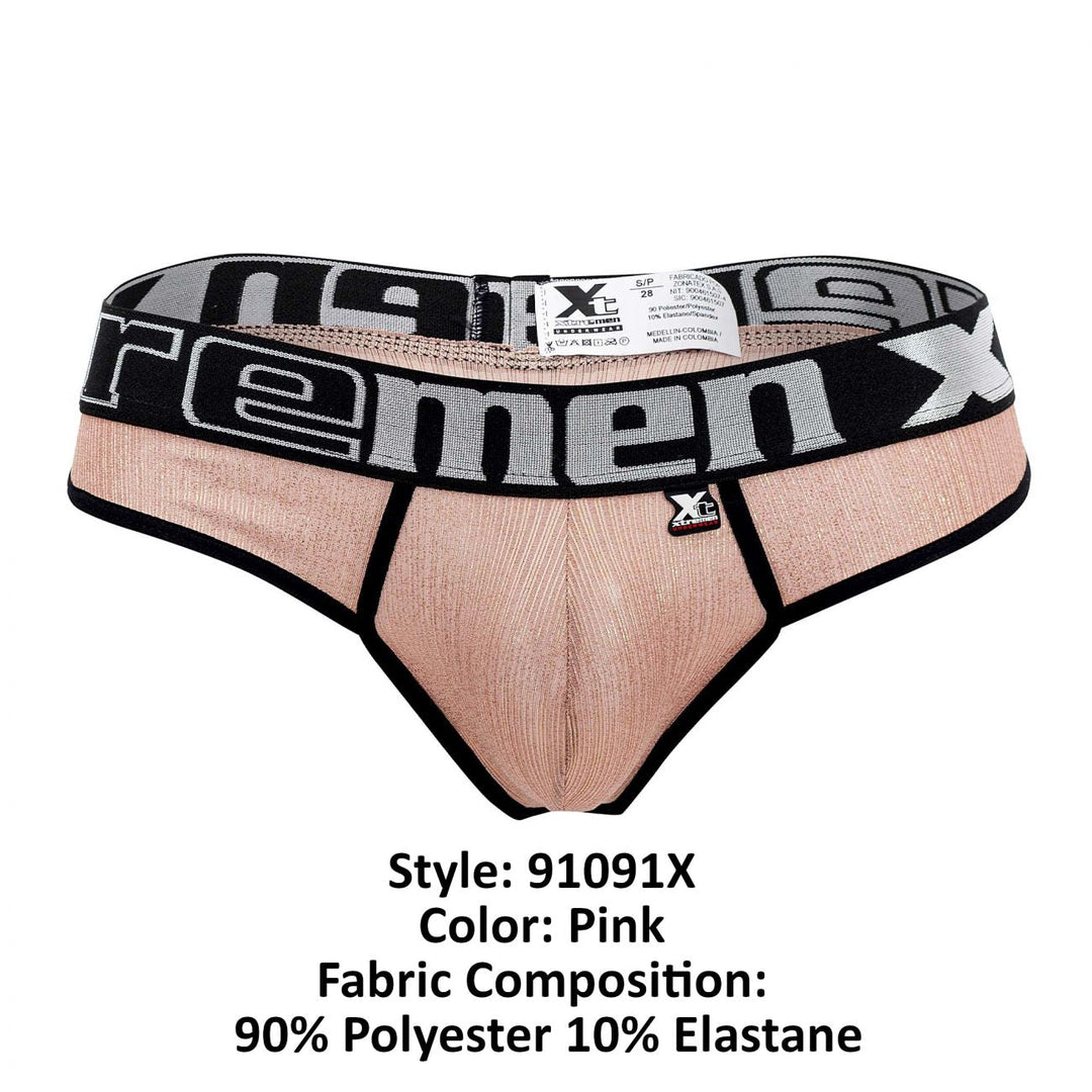 Xtremen Frice Microfiber Men's Thong in Pink – men's thongs