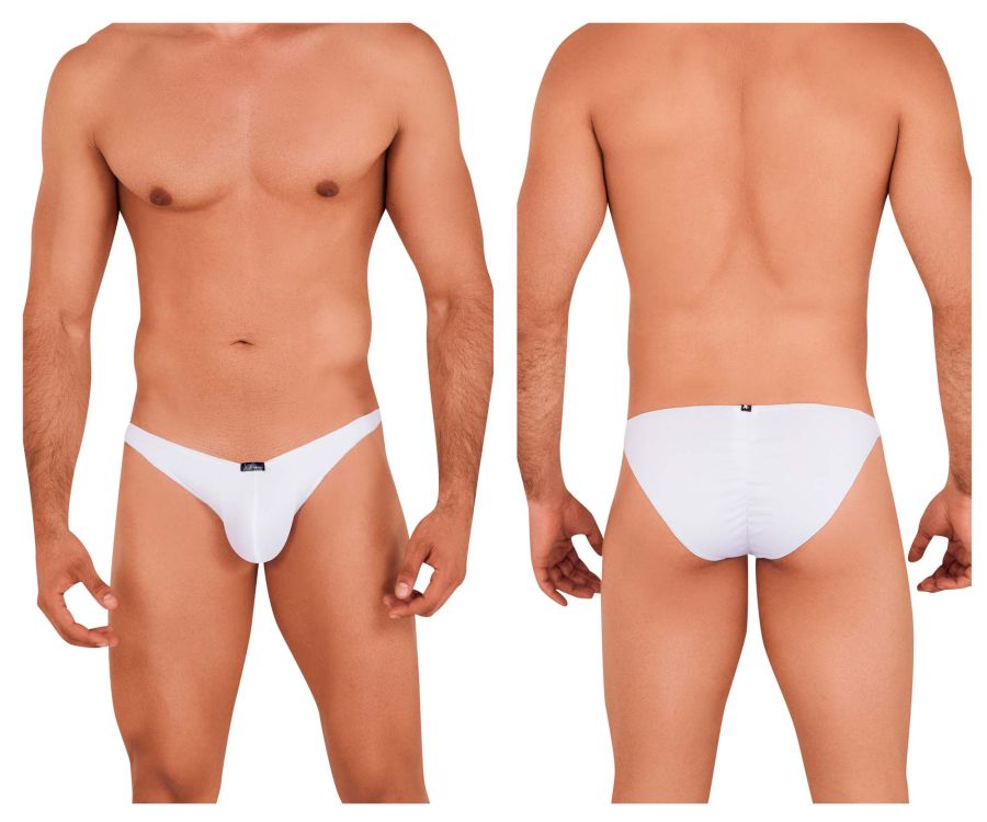Xtremen Microfiber Men's Bikini Brief in White – men's briefs