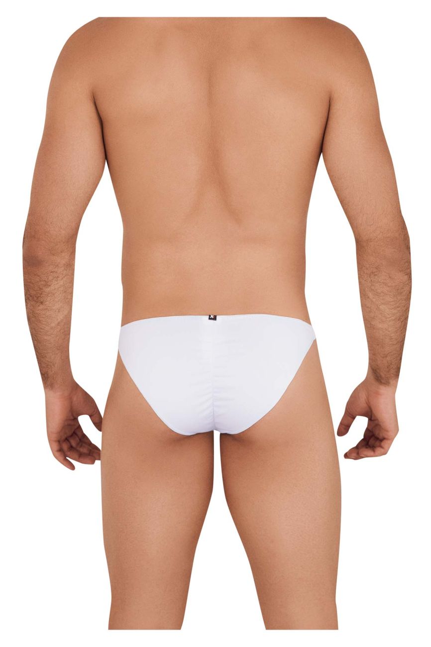 Xtremen Microfiber Men's Bikini Brief in White – men's briefs
