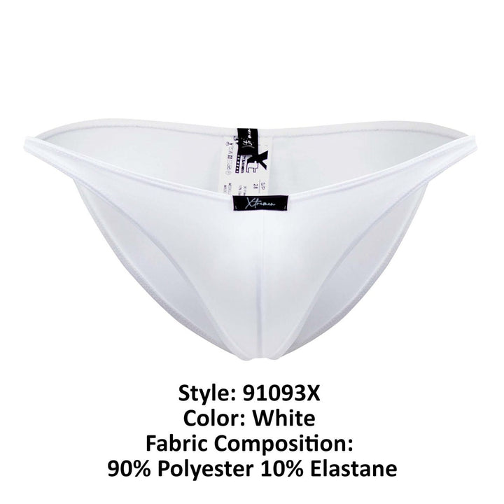 Xtremen Microfiber Men's Bikini Brief in White – men's briefs