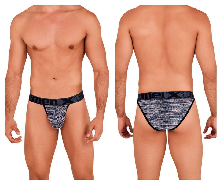 Xtremen Microfiber Mesh Men's Bikini Brief in Black – men's briefs