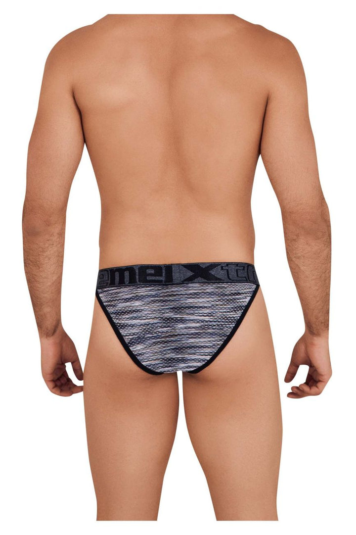 Xtremen Microfiber Mesh Men's Bikini Brief in Black – men's briefs