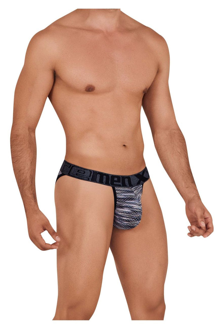 Xtremen Microfiber Mesh Men's Bikini Brief in Black – men's briefs
