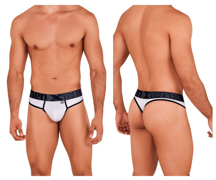 Xtremen Microfiber Thongs in White – men's thongs