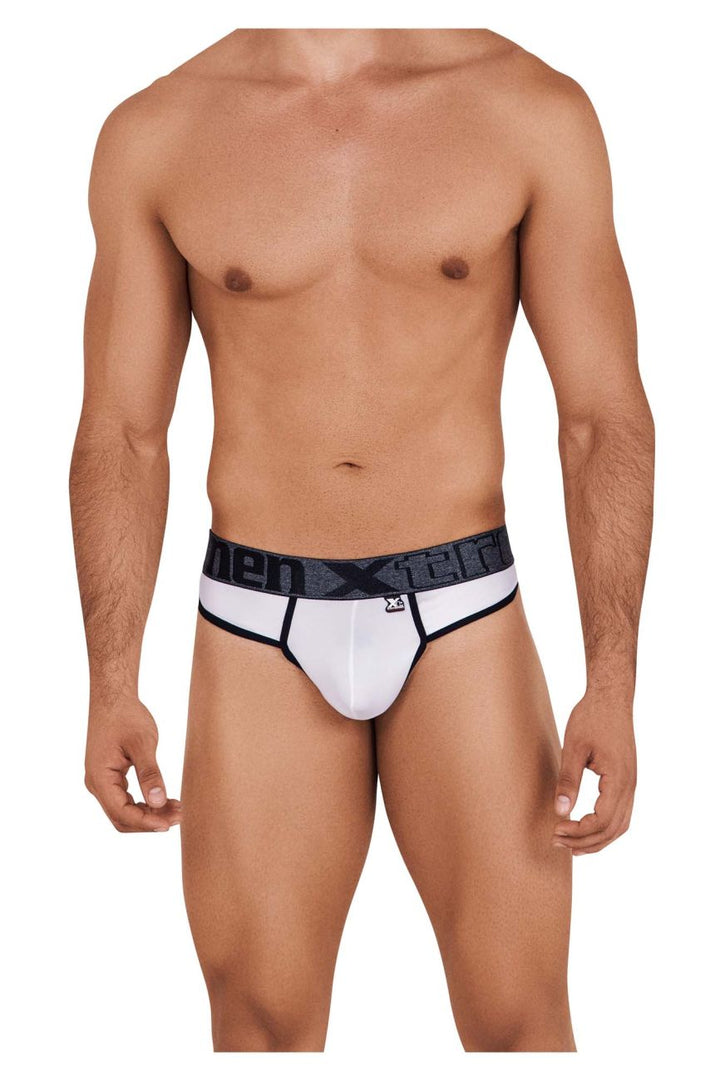 Xtremen Microfiber Thongs in White – men's thongs