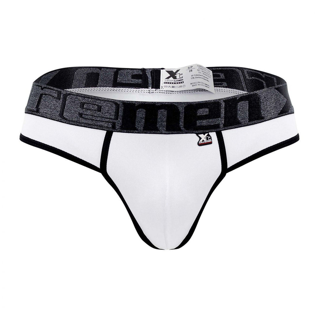 Xtremen Microfiber Thongs in White – men's thongs