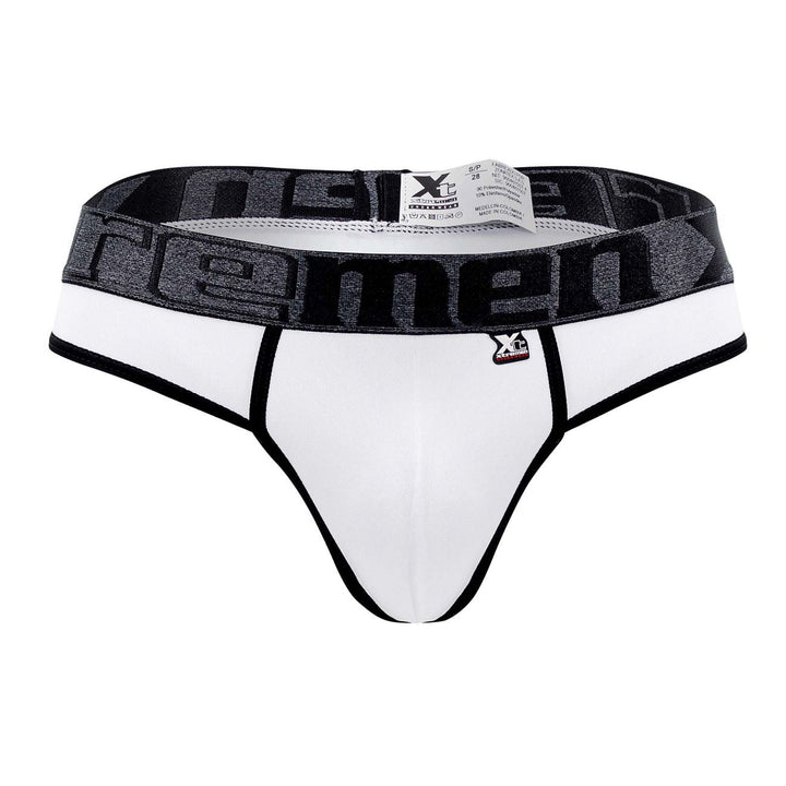 Xtremen Microfiber Thongs in White – men's thongs