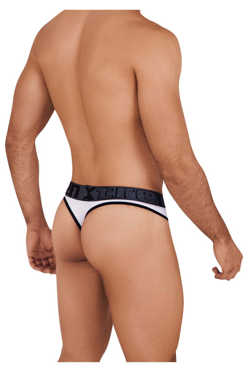 Xtremen Microfiber Thongs in White – men's thongs