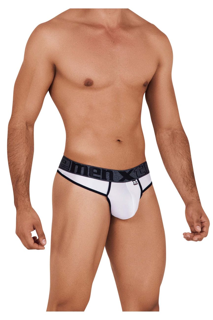 Xtremen Microfiber Thongs in White – men's thongs