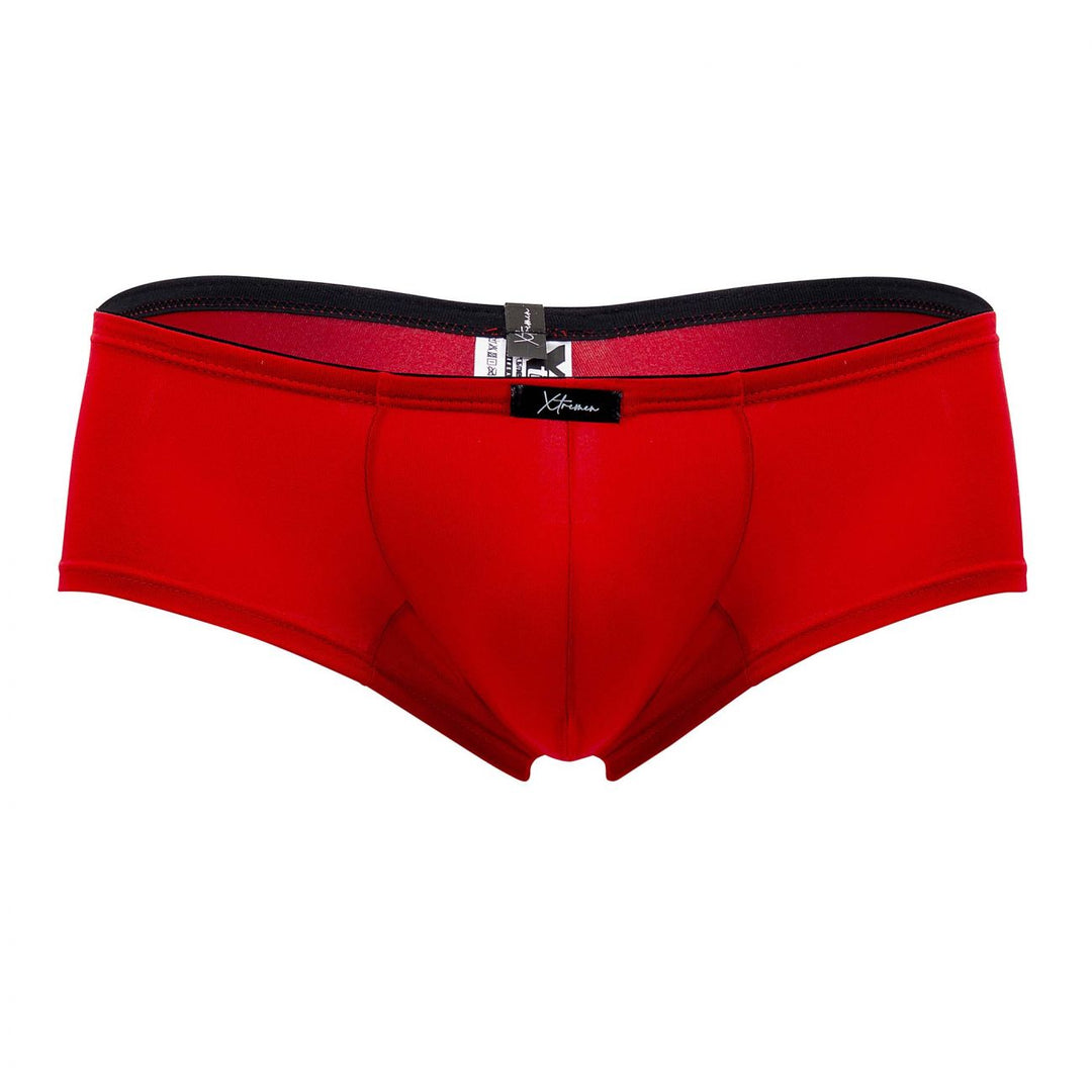 Xtremen Microfiber Trunks in Red – men's trunks