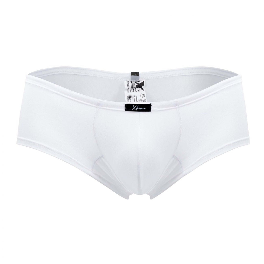 Xtremen Microfiber Trunks in White – men's trunks