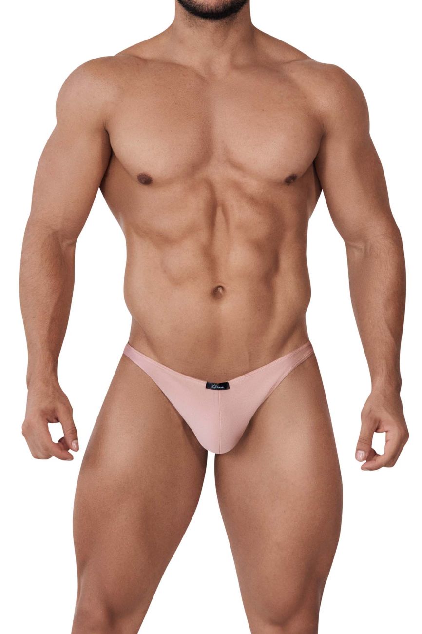 Xtremen men's rosewood Destellante jockstrap – athletic supporter naked-back underwear