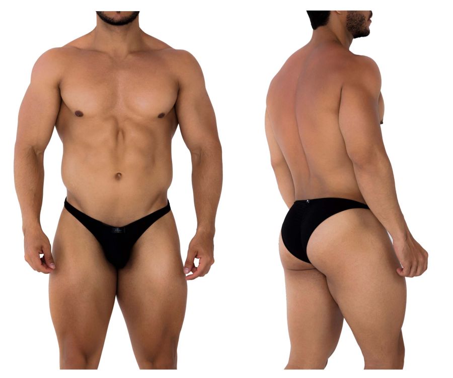 Xtremen Microfiber Bikini in Black – men's briefs