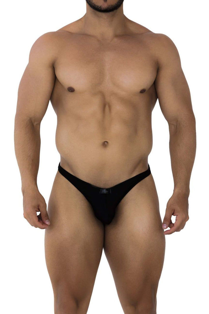 Xtremen Microfiber Bikini in Black – men's briefs