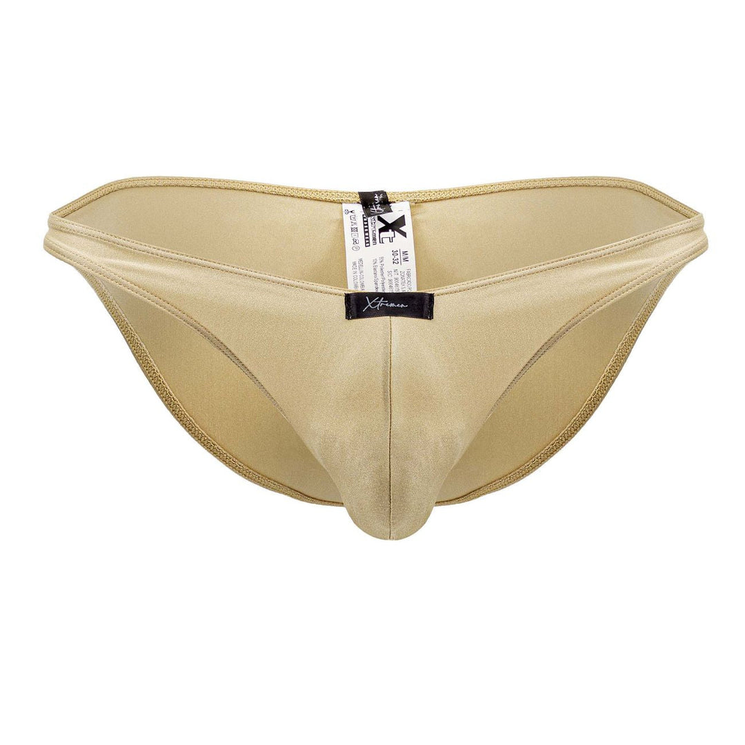 Xtremen Microfiber Men's Bikini Brief in Gold – men's briefs