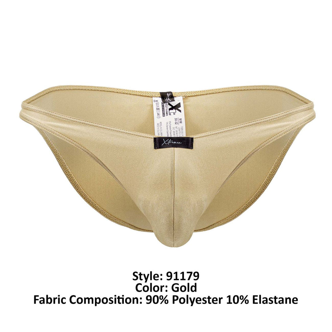Xtremen Microfiber Men's Bikini Brief in Gold – men's briefs