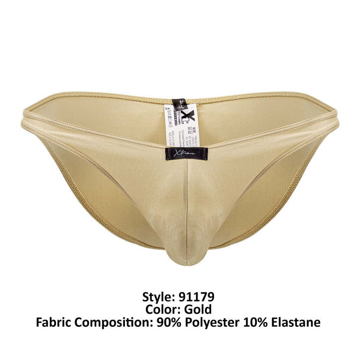 Xtremen Microfiber Men's Bikini Brief in Gold – men's briefs