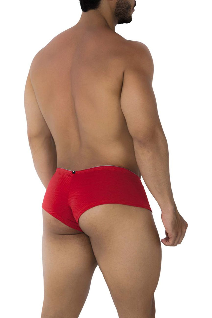 Xtremen Jacquard Men's Trunk Underwear in Red – men's trunks