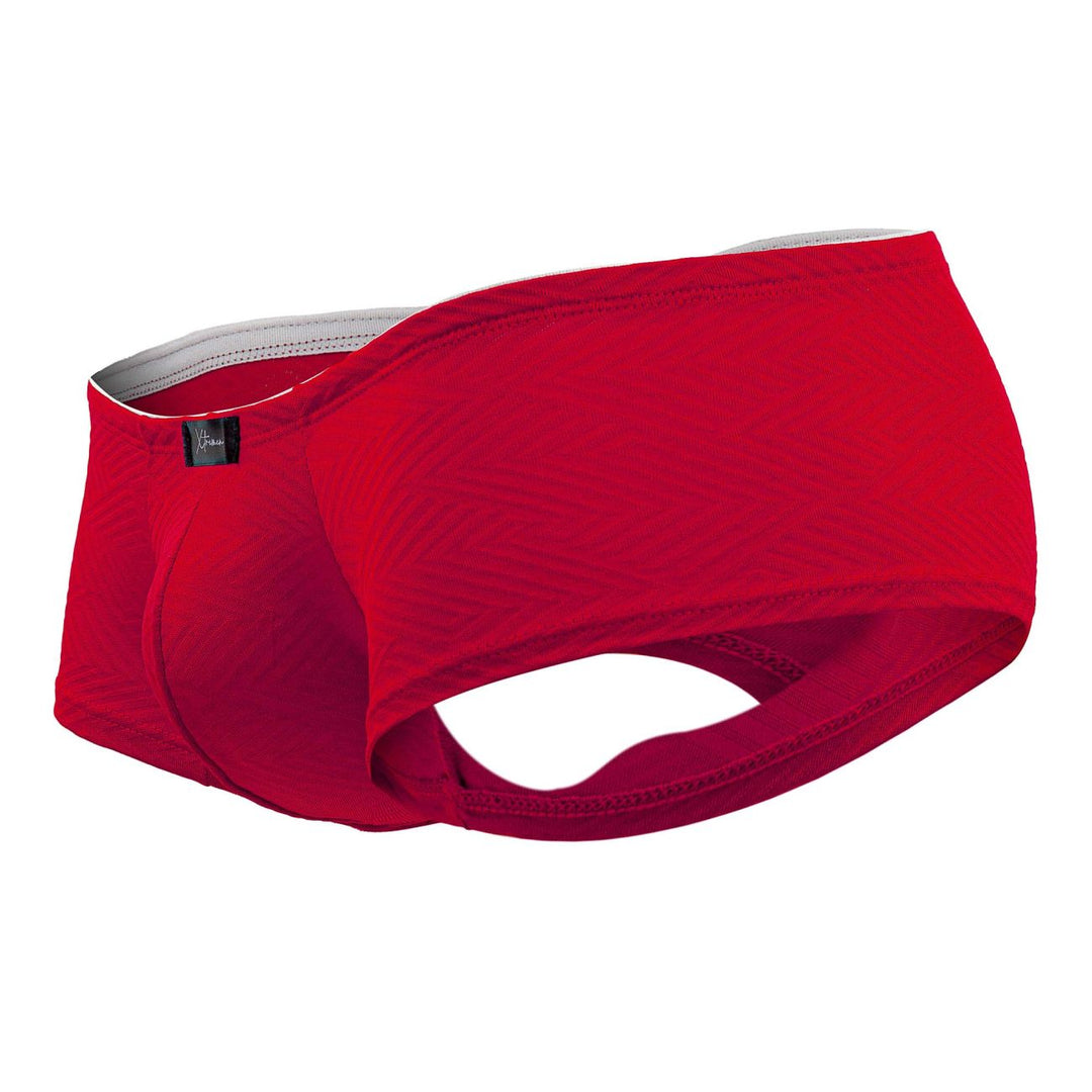 Xtremen Jacquard Men's Trunk Underwear in Red – men's trunks