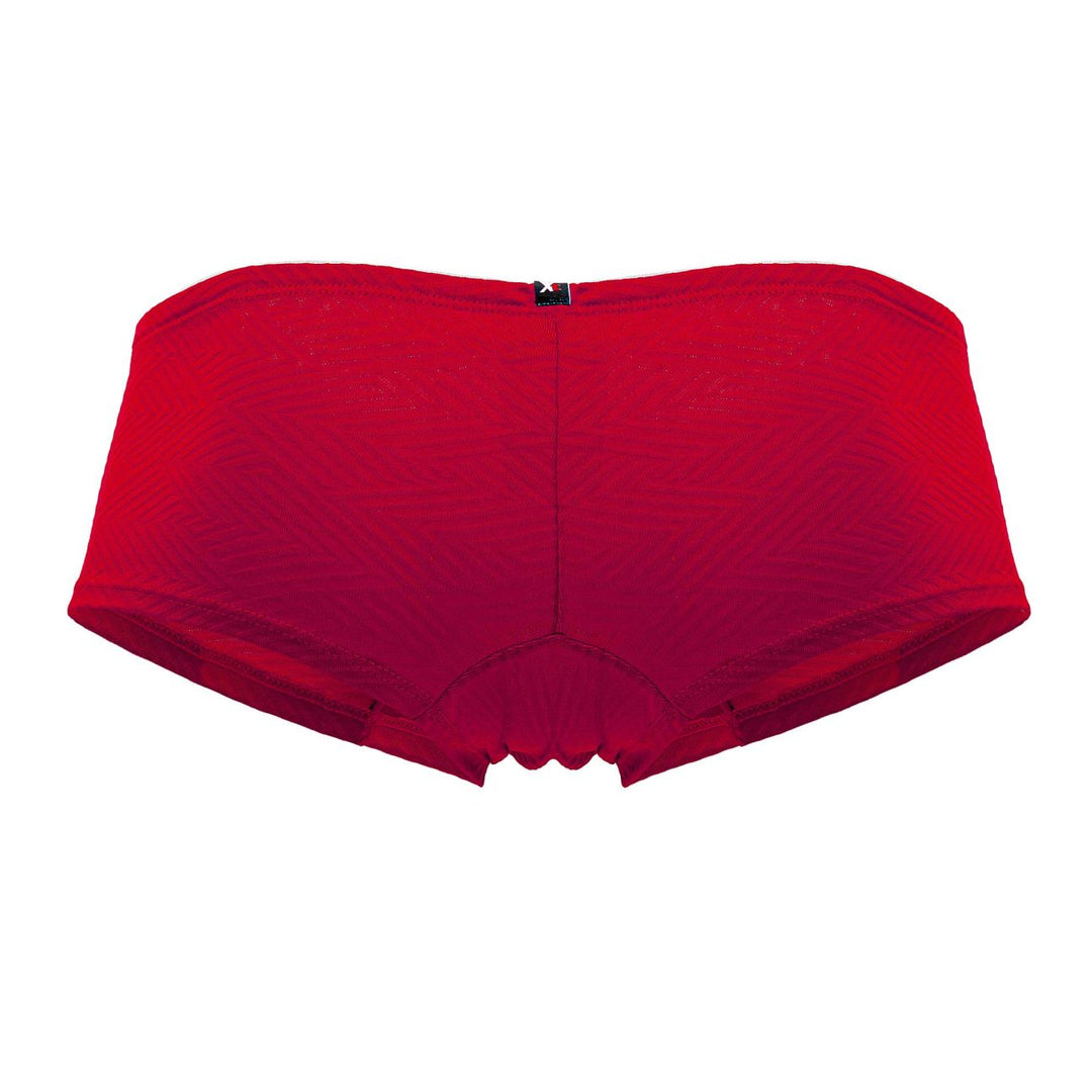 Xtremen Jacquard Men's Trunk Underwear in Red – men's trunks