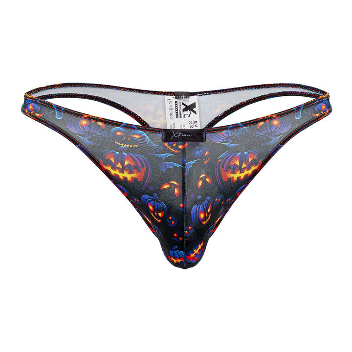 Xtremen Printed Men's Thong in Pumpkins Print – men's thongs