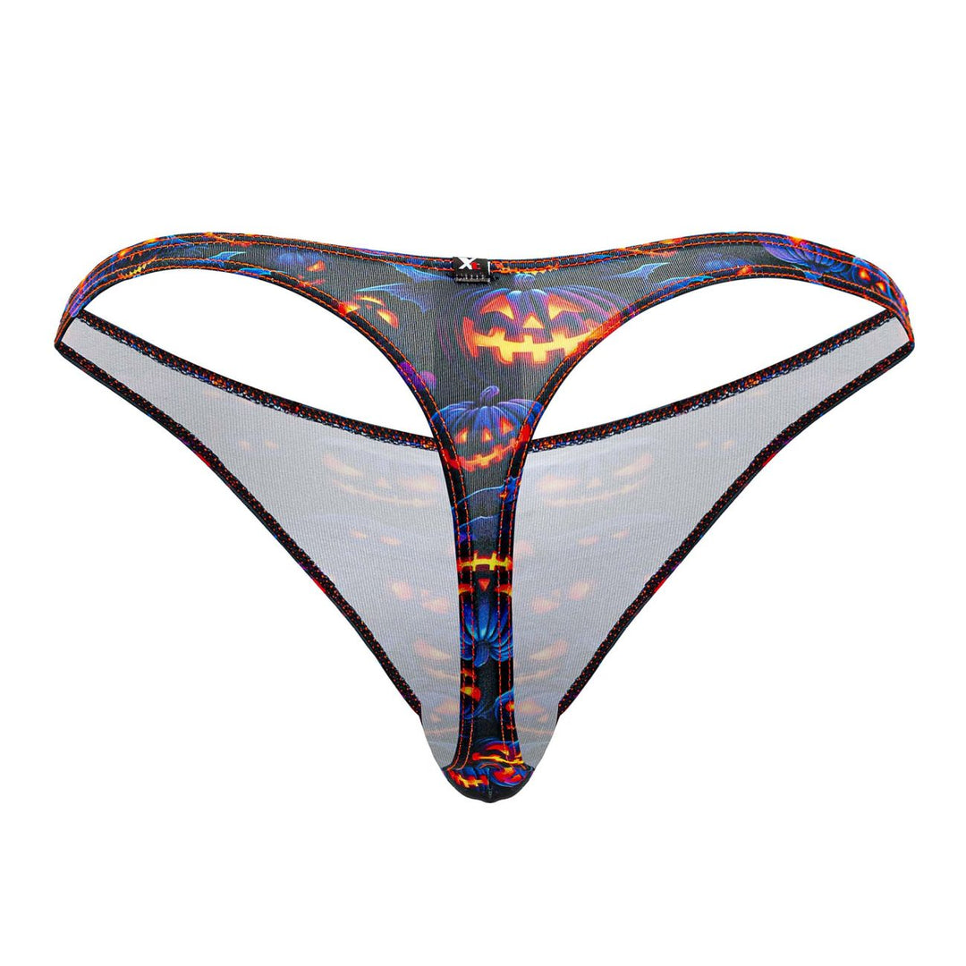 Xtremen Printed Men's Thong in Pumpkins Print – men's thongs