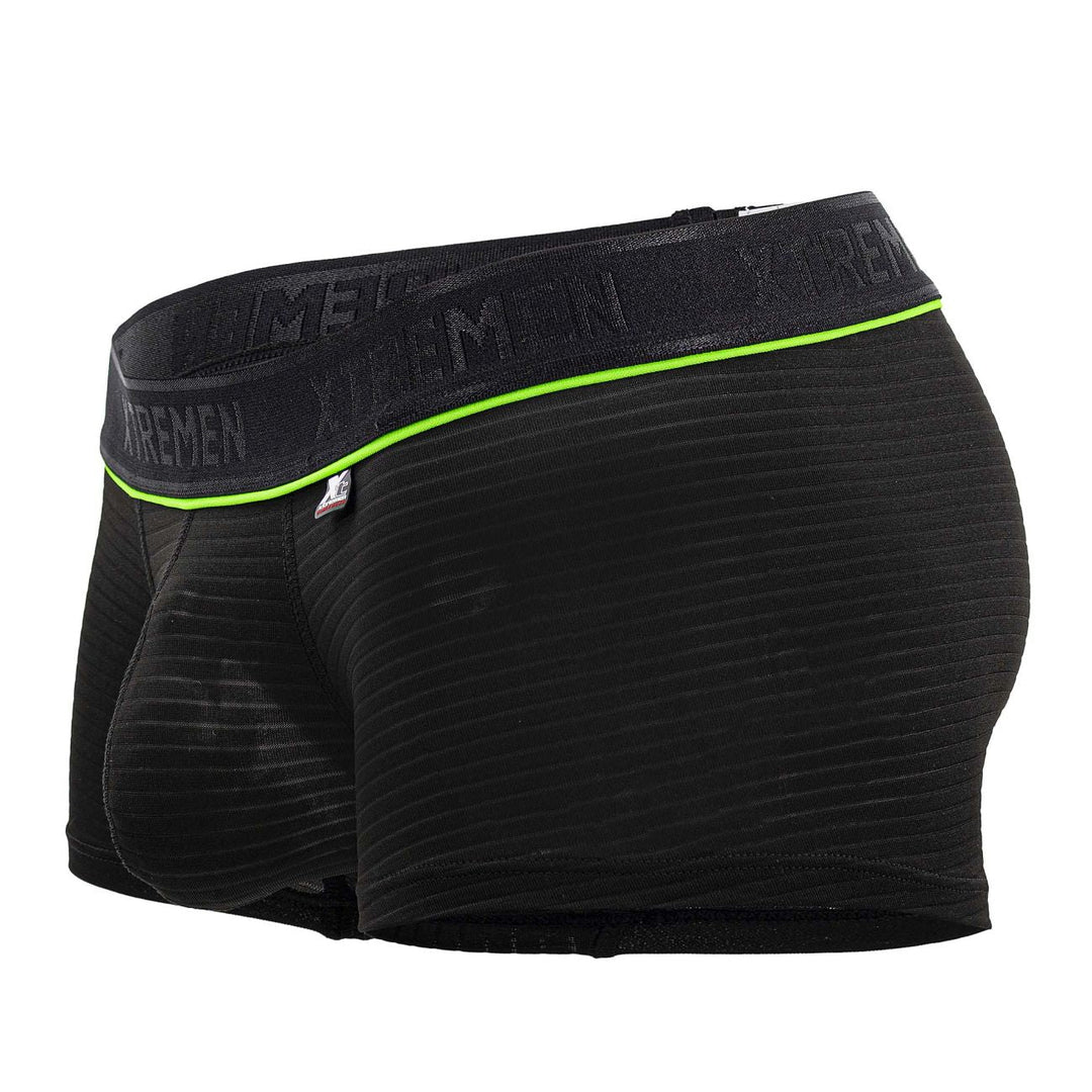 Xtremen Jacquard Men's Trunk Underwear in Black – men's trunks