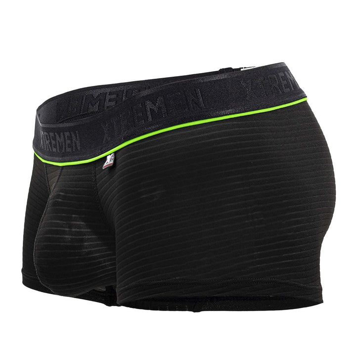Xtremen Jacquard Men's Trunk Underwear in Black – men's trunks