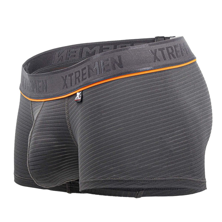 Xtremen Jacquard Men's Trunk Underwear in Gray – men's trunks