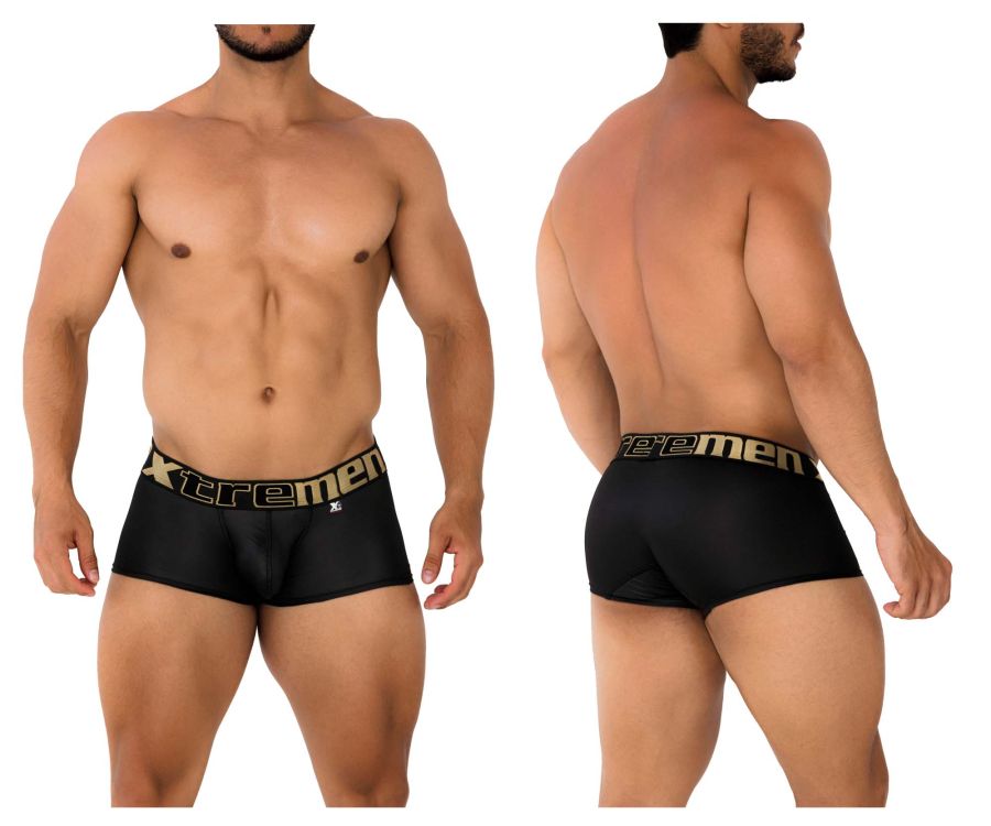 Xtremen Microfiber Trunks in Black – men's trunks