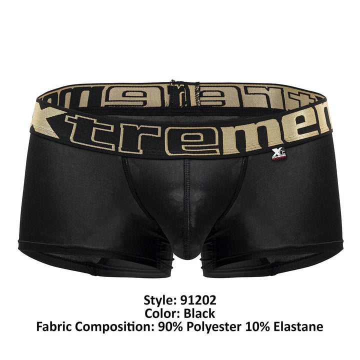Xtremen Microfiber Trunks in Black – men's trunks