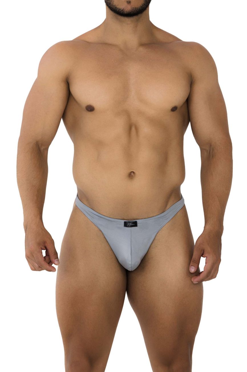 Xtremen Microfiber Men's Thong in Gray – men's thongs
