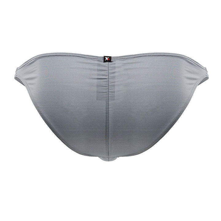 Xtremen Microfiber Bikini in Gray – men's briefs