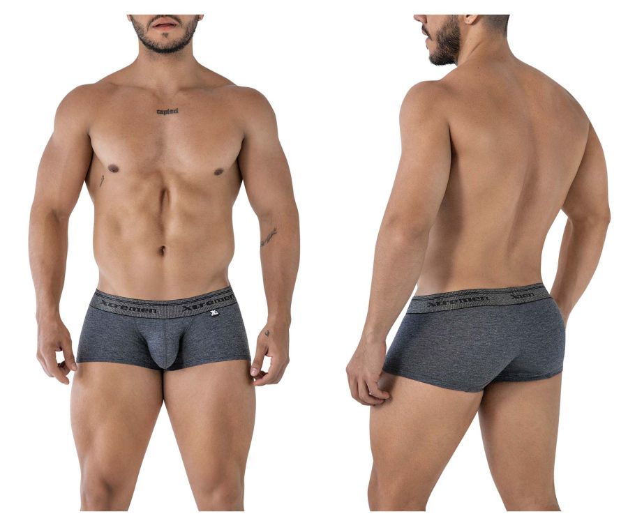 Xtremen Cotton Blend Men's Trunk Underwear in Cross Print – men's trunks