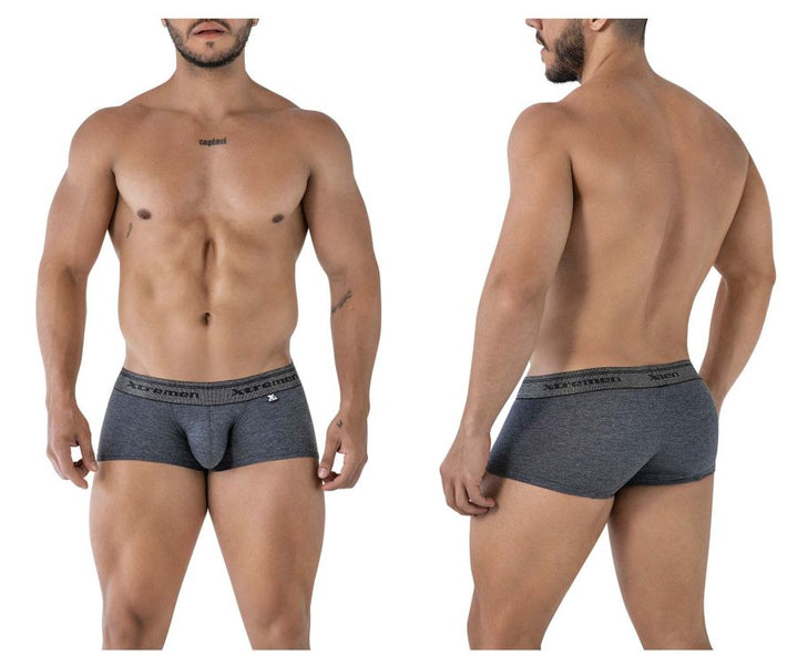 Xtremen Cotton Blend Men's Trunk Underwear in Cross Print – men's trunks