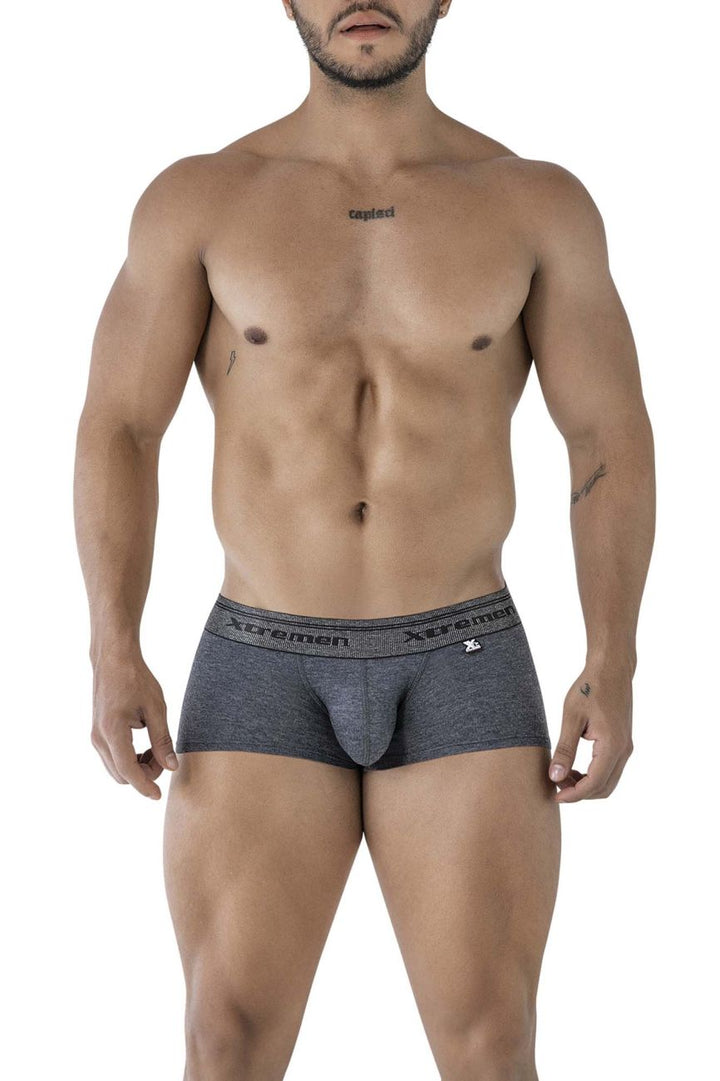Xtremen Cotton Blend Men's Trunk Underwear in Cross Print – men's trunks
