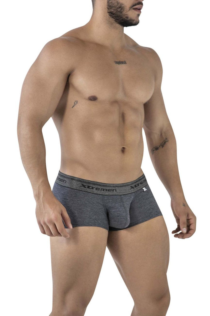 Xtremen Cotton Blend Men's Trunk Underwear in Cross Print – men's trunks