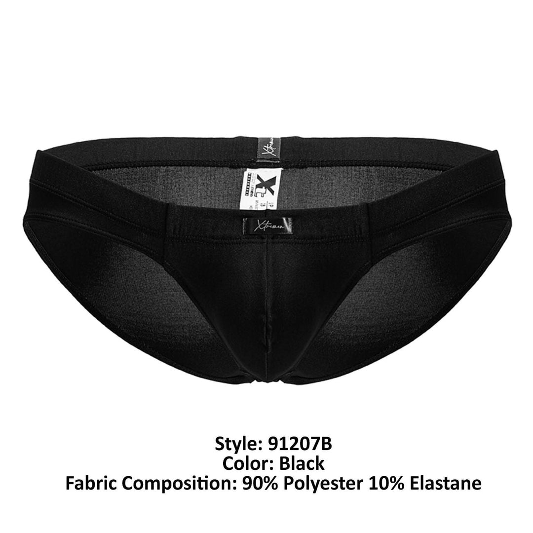 Xtremen Microfiber Briefs in Black – men's briefs