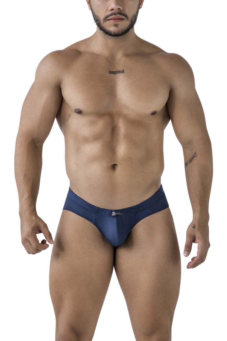 Xtremen Microfiber Men's Bikini Brief in Navy – men's briefs