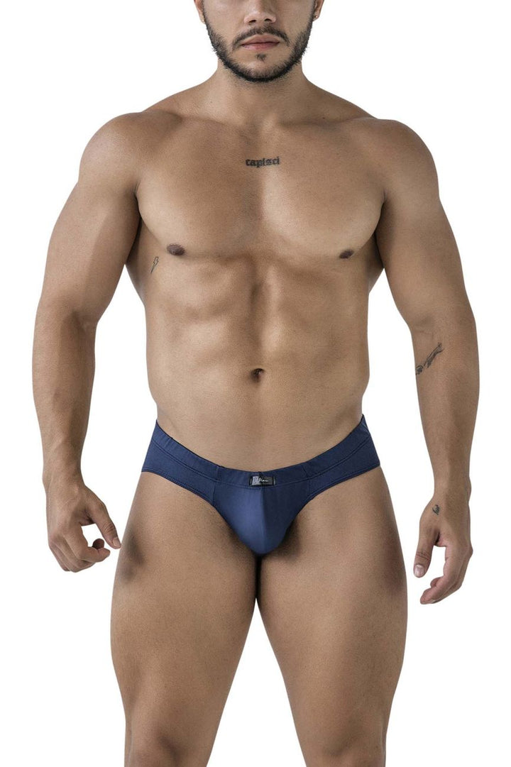 Xtremen Microfiber Men's Bikini Brief in Navy – men's briefs