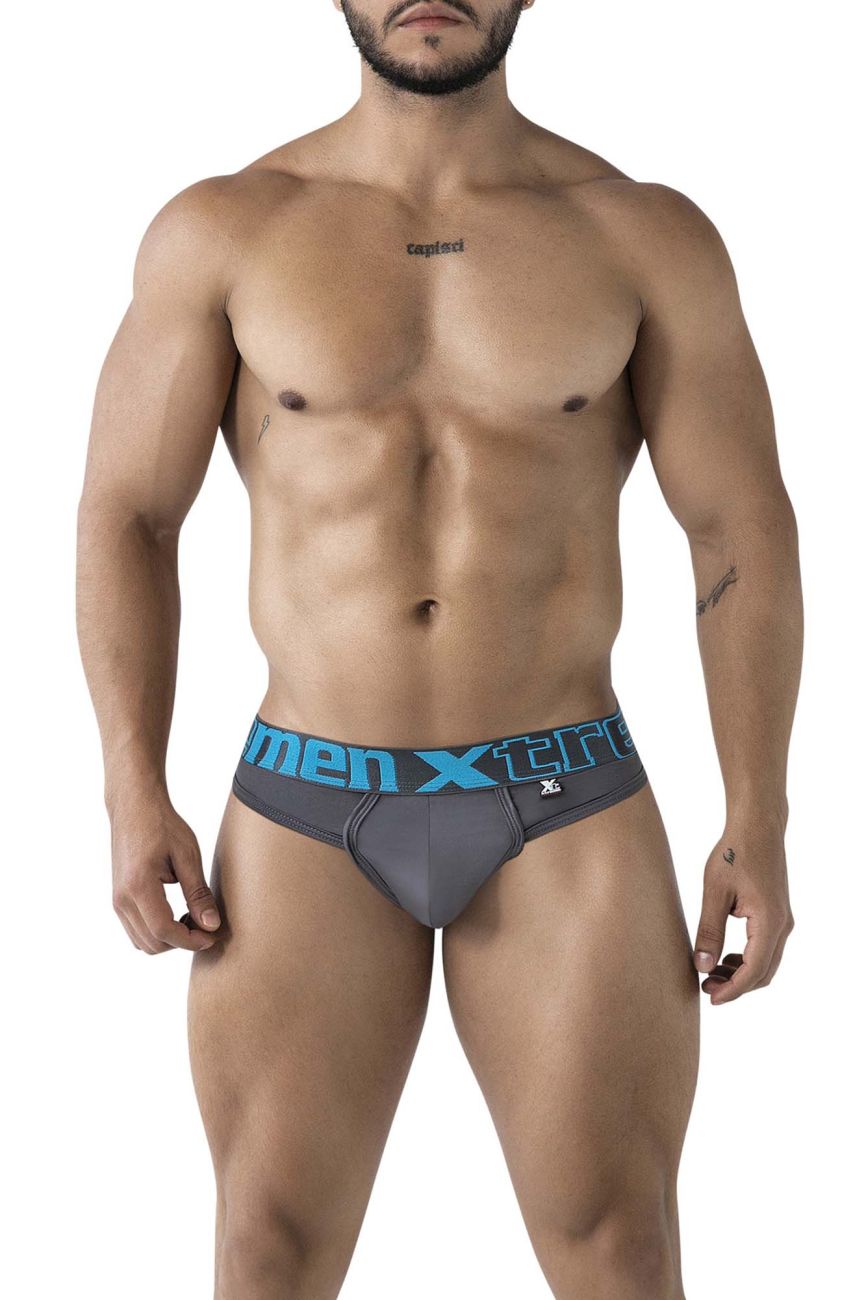 Xtremen Microfiber Men's Thong in Gray – men's thongs