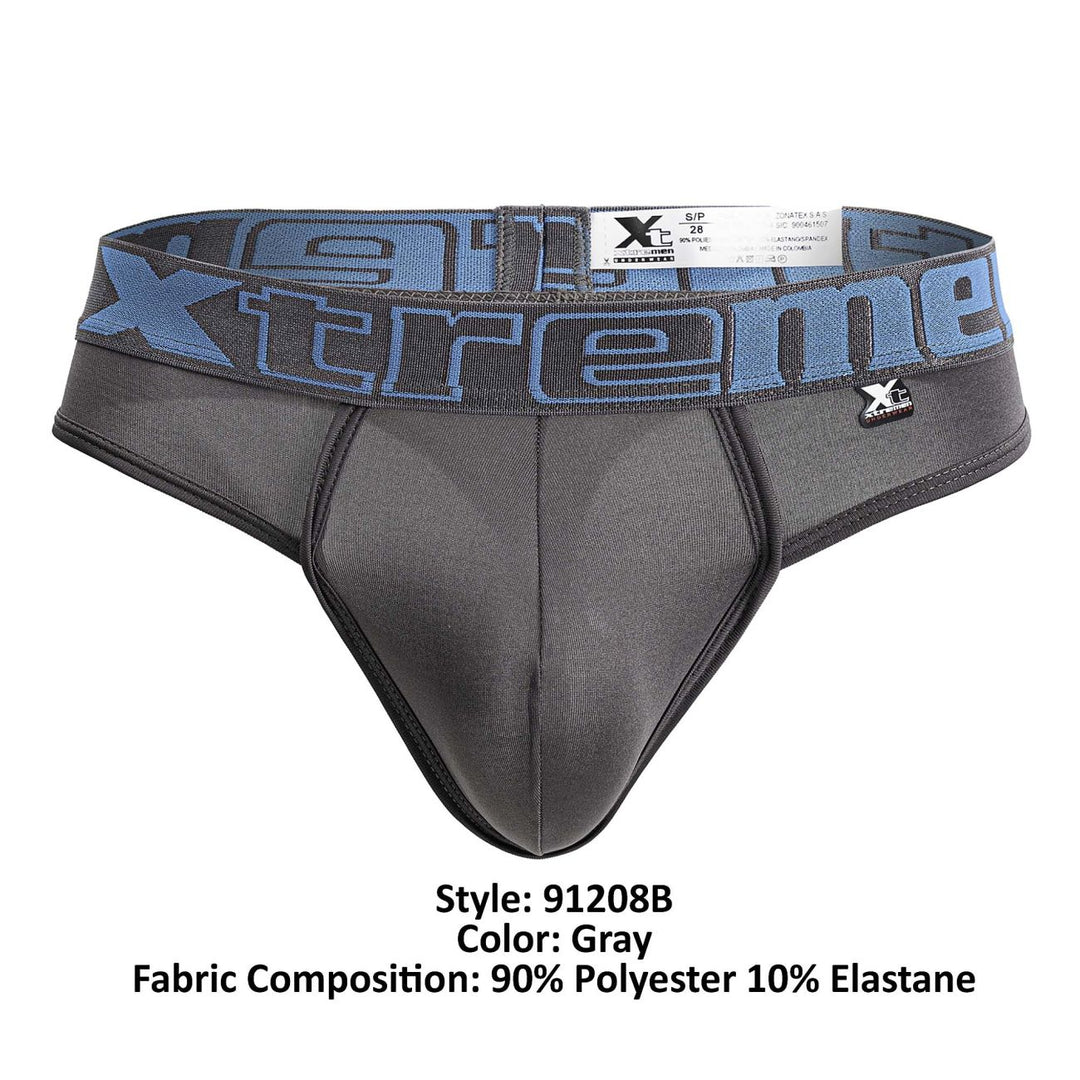 Xtremen Microfiber Men's Thong in Gray – men's thongs