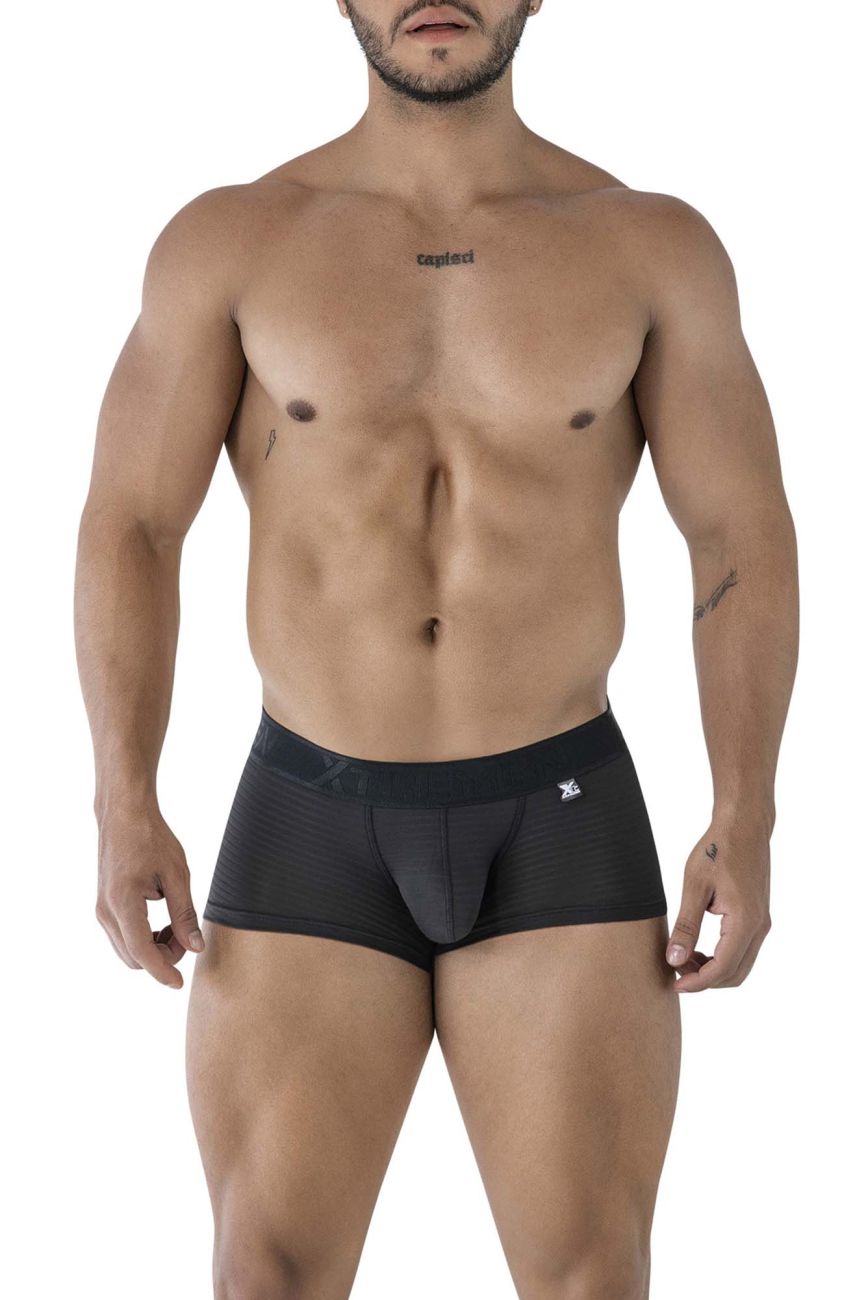 Xtremen Microfiber Men's Trunk Underwear in Black – men's trunks