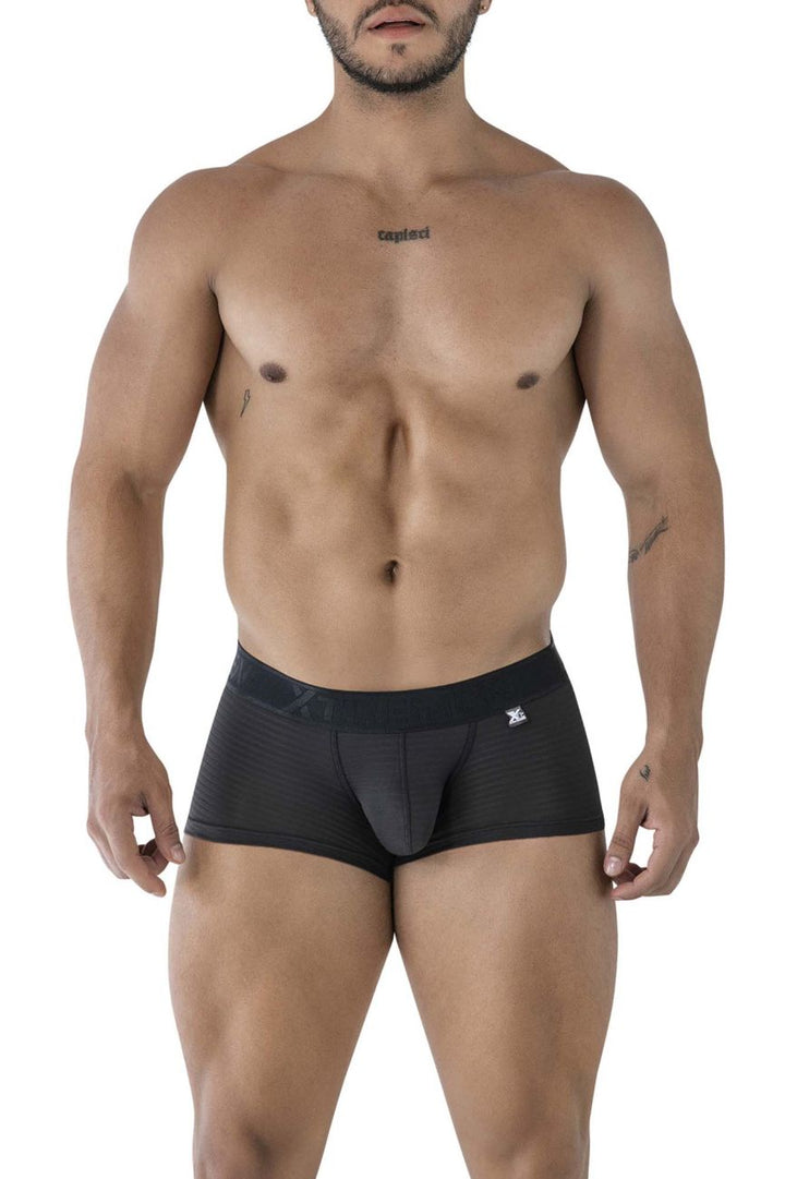 Xtremen Microfiber Men's Trunk Underwear in Black – men's trunks