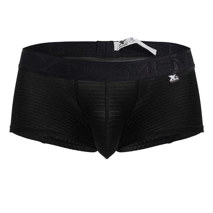 Xtremen Microfiber Men's Trunk Underwear in Black – men's trunks