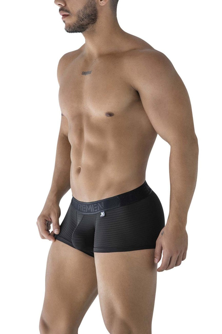 Xtremen Microfiber Men's Trunk Underwear in Black – men's trunks